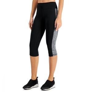 Ideology.Active Petite Colorblocked CroppedPants, Size PP